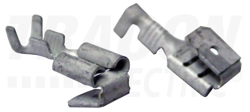 Tracon Rátolható csatlakozó csap hüvellyel 6,3×0,8mm, 1-2,5mm2 CSE