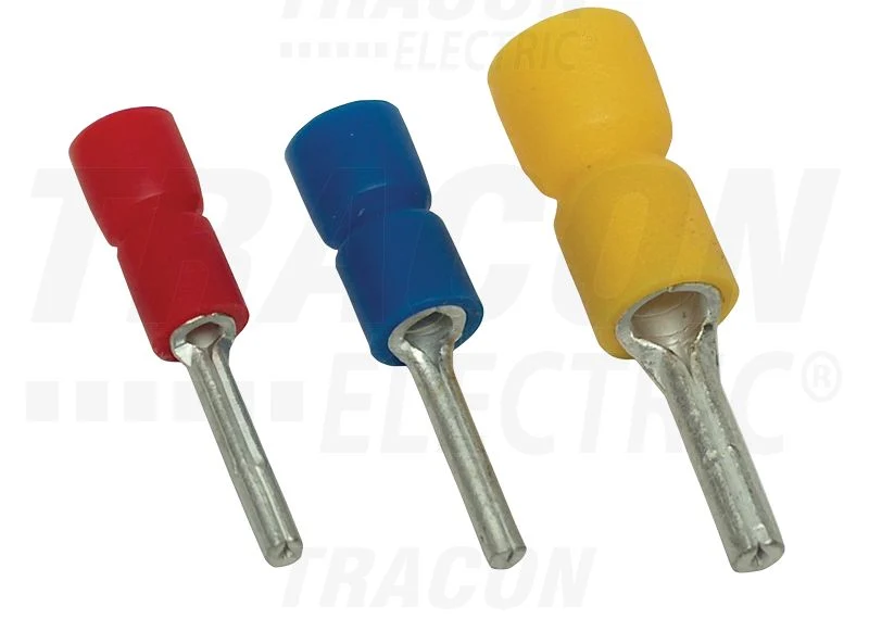 Tracon Szigetelt csapossaru 1,5mm2, (l1=12mm, d1=1,8mm), PVC PCS