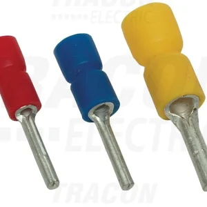 Tracon Szigetelt csapossaru 2,5mm2, (l1=12mm, d1=2,3mm), PVC KCS