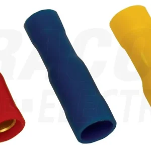 Tracon Szigetelt hengeres csatlakozó aljzat 6mm2, (d1=3,5mm, d2=5mm), PVC SHA4