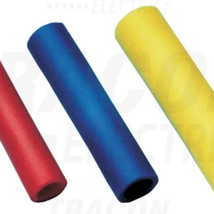 Tracon Szigetelt toldohuvely 2,5mm2, (L=25mm, d1=2,8mm), PVC KTH