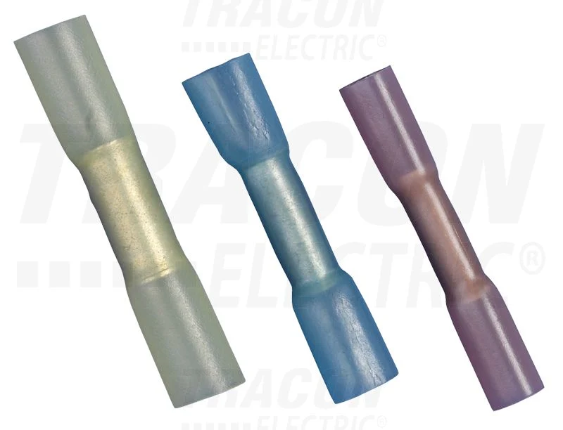 Tracon Zsugorodó szigetelésü toldóhüvely 1,5mm2, (L=37mm, d1=1,8mm), PO ZSTHP