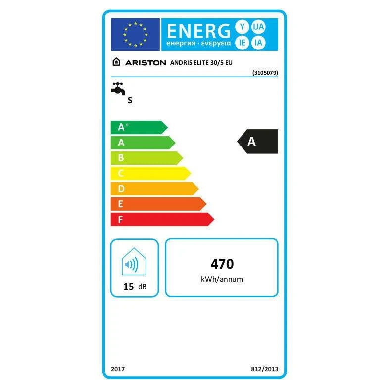 Ariston Elite 30/5 EU felsős elektromos vízmelegítő (3105079)