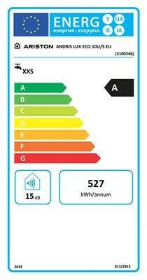 Ariston Lux Eco 10U/5 alsós elektromos vízmelegítő ErP (3100346)