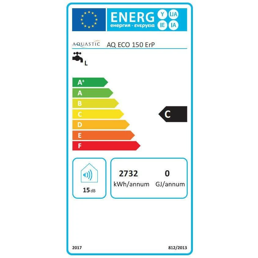 Hajdu Aquastic AQ ECO 150 Erp, függőleges forróvíztároló, 150 literes