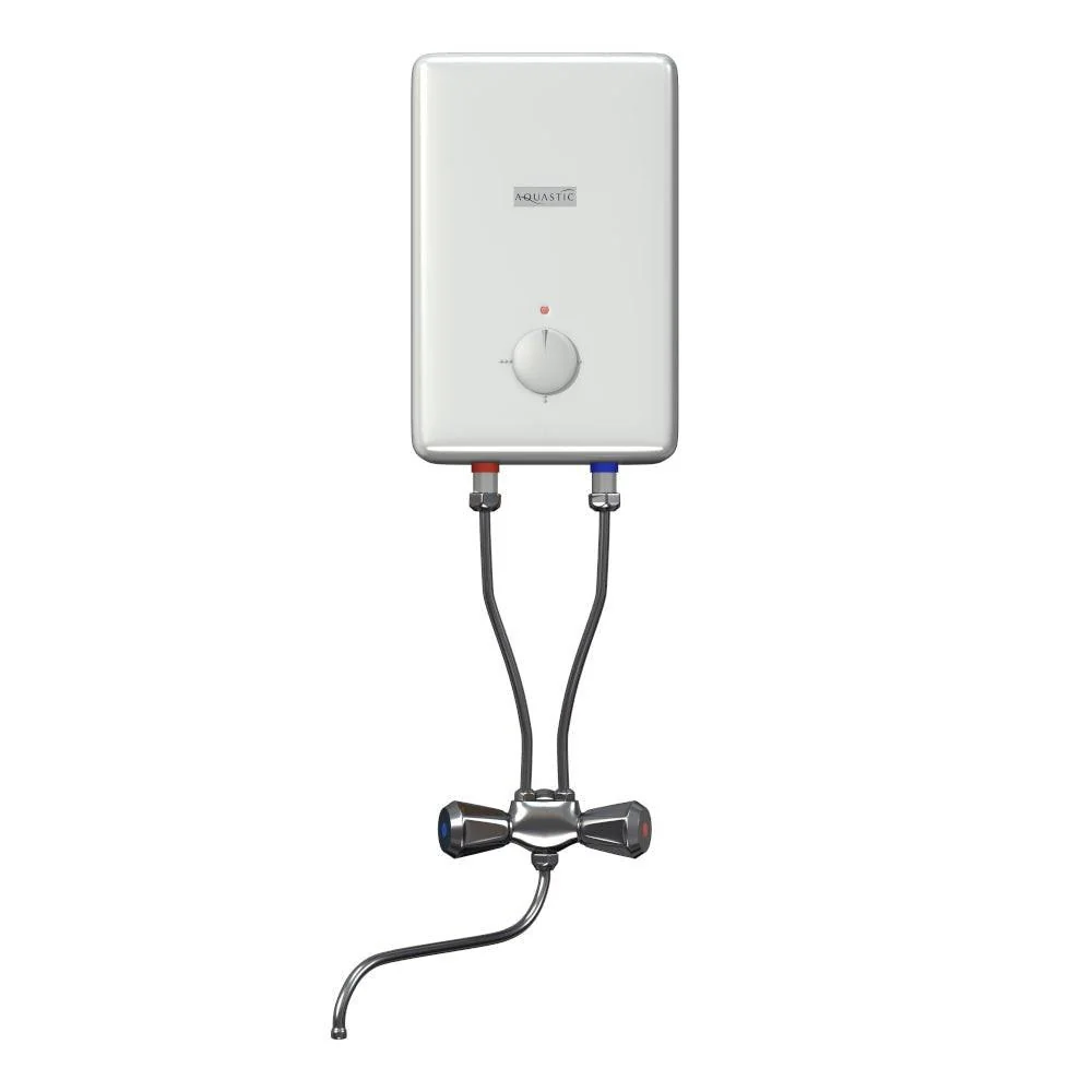Hajdu Aquastic 5F átfolyós elektromos vízmelegítő 5 literes felsős hagyományos csapteleppel, ÚJ!! (2121123320)
