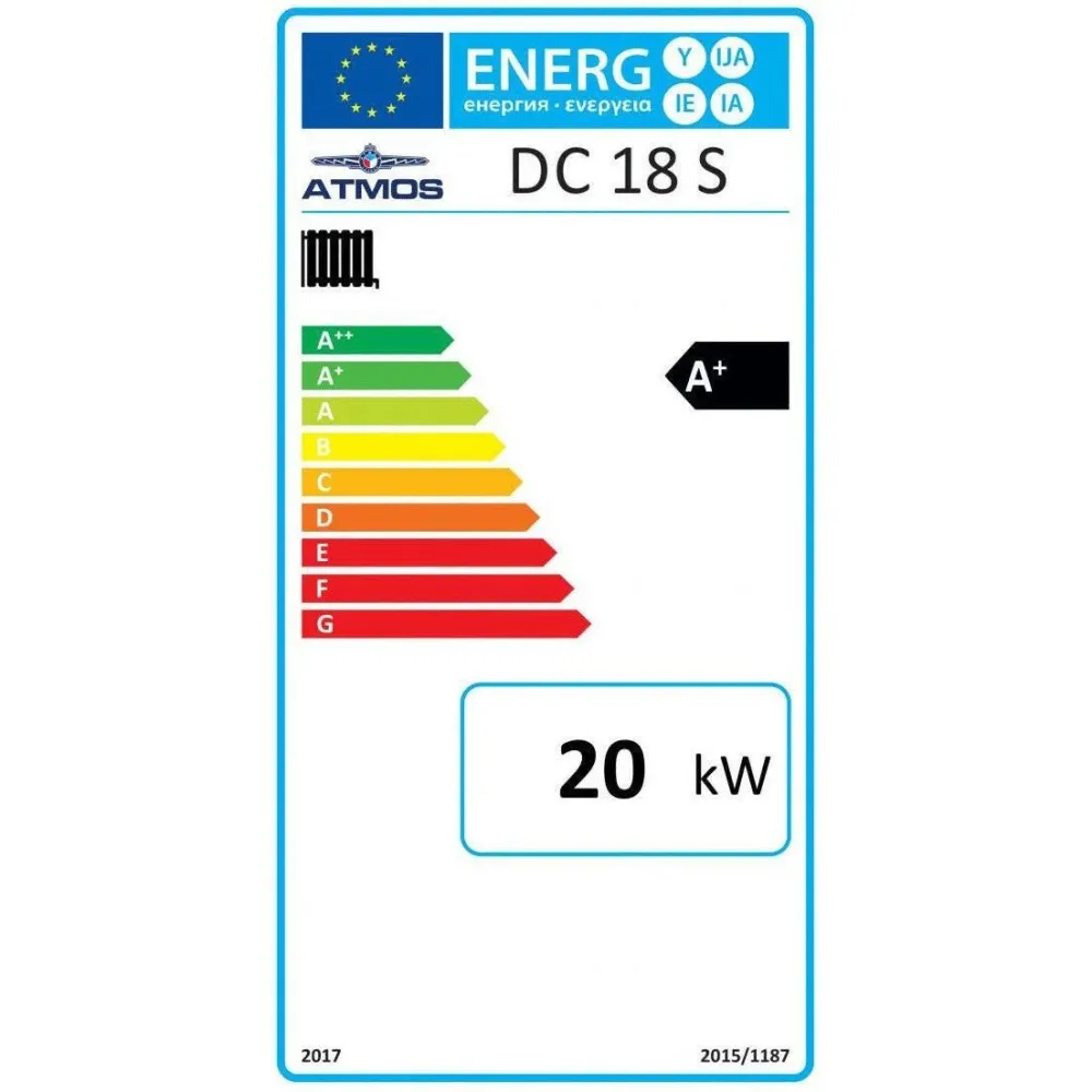 Atmos DC18S faelgázosító kazán 18 kW