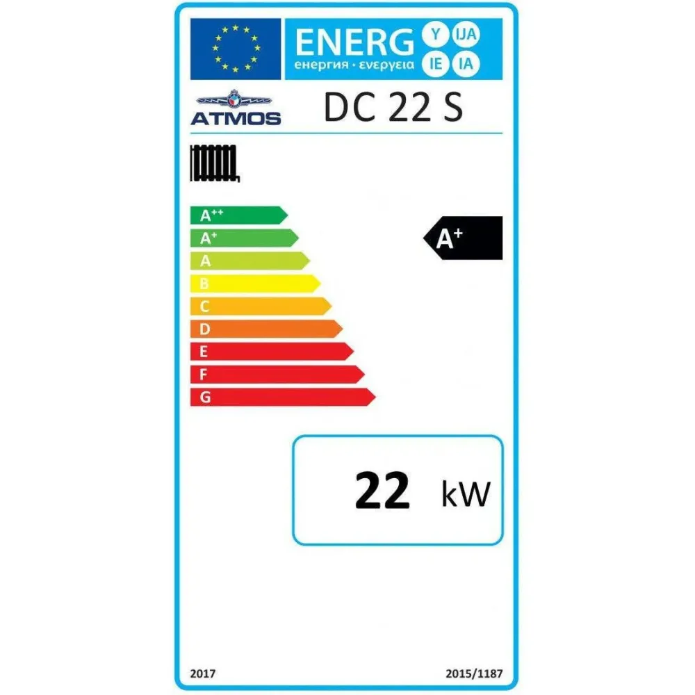 Atmos DC22S faelgázosító kazán 22 kW