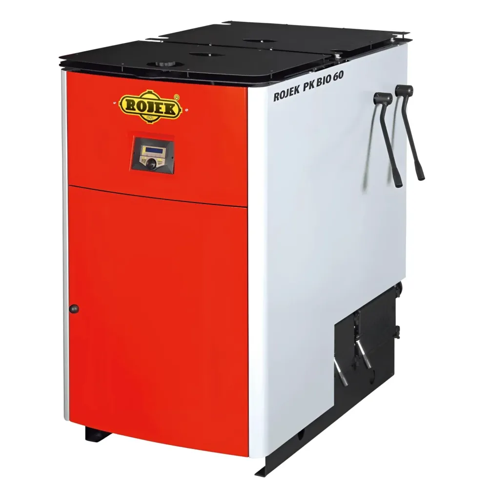 ROJEK PK BIO 60 faelgázosító kazán 55 kW rönkhöz