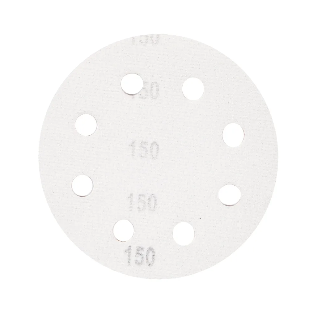 10 DB CSISZOLÓPAPÍR P150 8 LYUKKAL ÁTMÉRŐ 180MM DETOOLZ