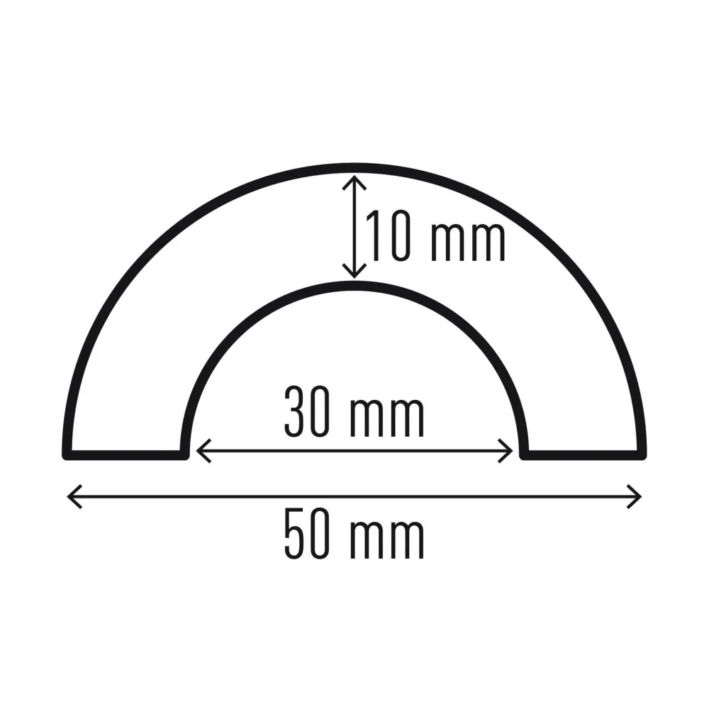 Csővédő profil P30 – öntapadó