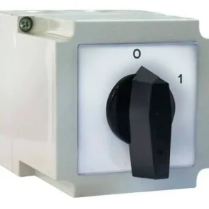 Ipari kapcsoló, tokozott, 16A, 3 pólus 0-1 állás, IP65 4G10-10-PK IP65