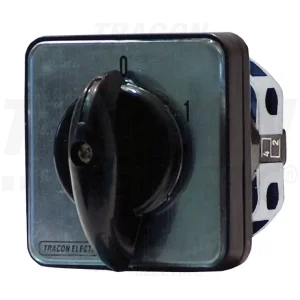 Tracon Általános BE-KI kapcsoló 400V, 20A, 2P, 5,5kW, 48×48mm TK-206/2
