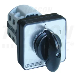 Tracon Tokozott BE-KI kapcsoló 400V, 50Hz, 32A, 4P, 11kW, 64×64mm IP44 TK-326/4T