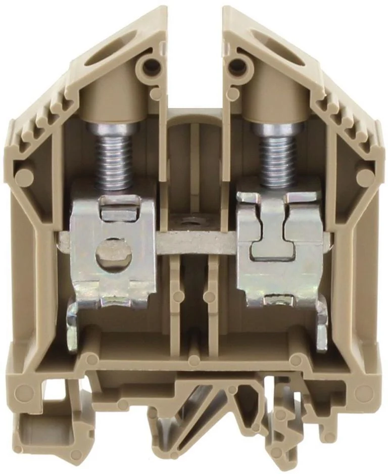 CONTA-CLIP Átmenő sorkapocs TS32/35 1-szintes 125A 2,5-35mm2/érvéghüvely bézs csavaros/ RK 35 BG 1052.2
