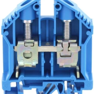 CONTA-CLIP Átmenő sorkapocs TS32/35 1-szintes 125A 2,5-35mm2/érvéghüvely kék csavaros/ RK 35 BU 1052.5