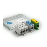 Ensto Betáp kapocs készlet 3+N+PE 2,5-52mm2Cu 6-52mm2Alu 5P csavaros 10csatl./>25 mm2 kalapsínre KE61SET