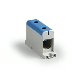 Ensto Univerzális sorkapocs N kék 35-150mm2Cu/Alu 1P csavaros 2csatl./>25 mm2 kalapsín/csavaros KE63.2