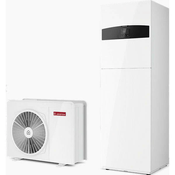 Ariston Nimbus Compact 80 S-T NET R32 split hőszivattyú 8 kW, beltéri + 180 l HMV, 1 fűtőkör, 3 fázis (3301896)