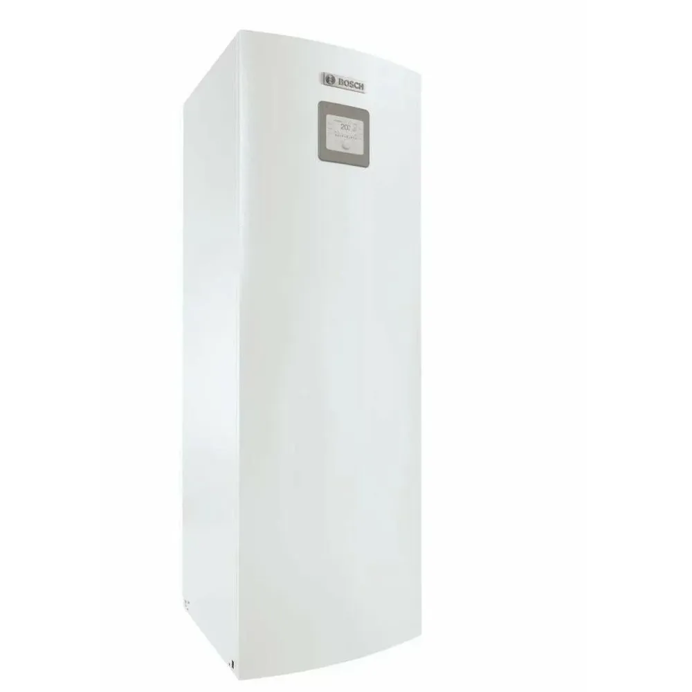 Bosch Compress 6000 AWM S+AW-9 levegő-víz hőszivattyú,monoblok,tárolós190L, solar,fűtőbetéttel,R410A