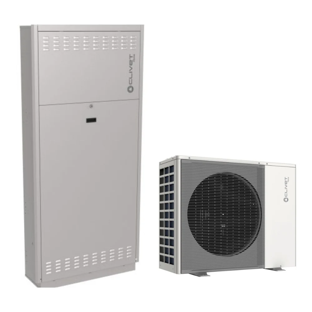 Clivet MISAN osztott hőszivattyú 8,3kW - Rejtett beltéri, 150l HMV