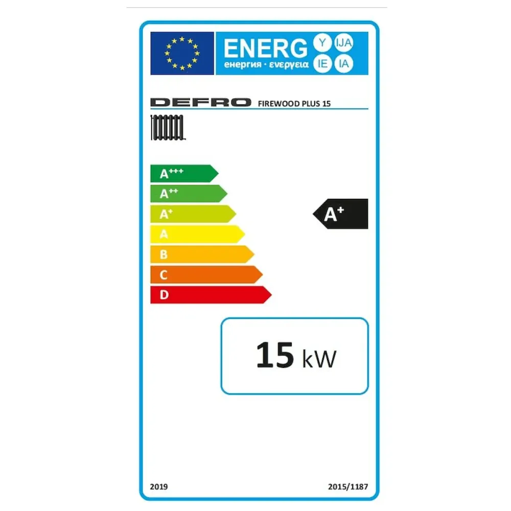 Defro Firewood 15 kW plusz puffertároló WT nélkül