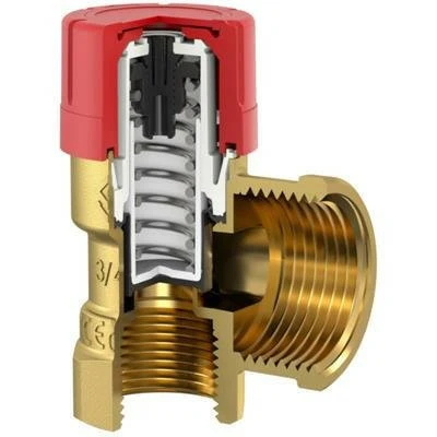 Flamco biztonsági szelep Prescor 1/2"-3/4" 3 bar (27634)