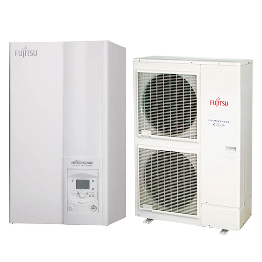 Fujitsu Waterstage High Power V2 osztott hőszivattyú 16 kW, csak fűtésre, 3 fázis