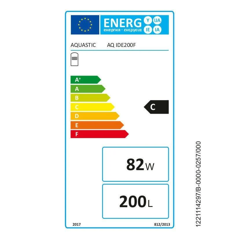 Hajdu Aquastic AQ IDE 200F fali indirekt tároló, elektromos pótfűtéssel (2142431627)