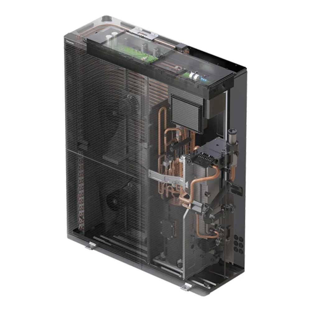 Panasonic Aquarea T-CAP hidrosplit hőszivattyú M generáció 12kW, 260l HMV, 3 fázis