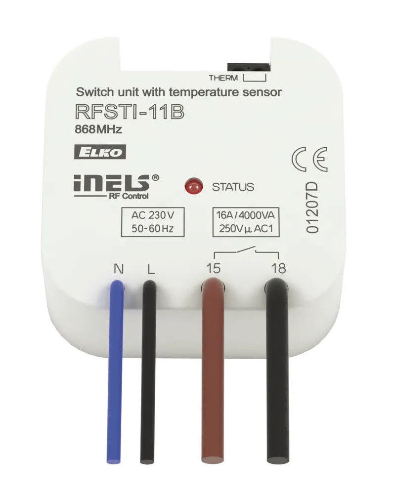 RFSTI-11B fűtésvezérlő, 24V