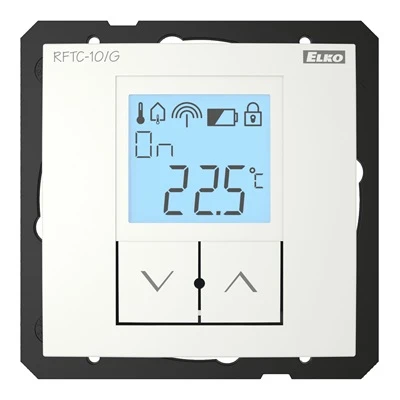 RFTC-10/G digitális fűtésvezérlő Gyöngyház