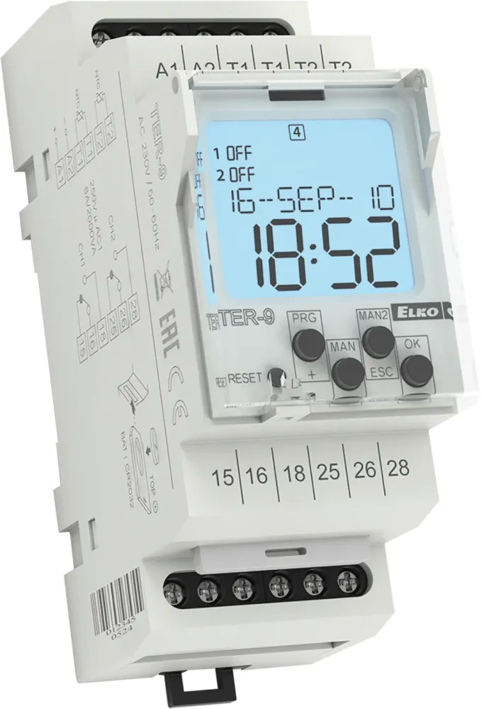 TER-9/24V - Digitális termosztát