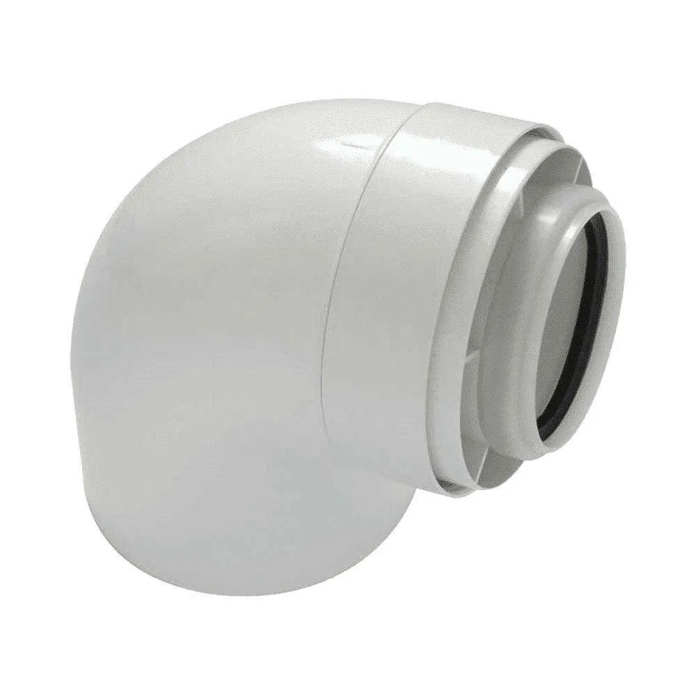 Tricox PPs/Alu 60/100 könyök 90° ( PAKÖ501C )