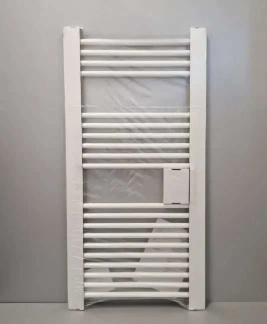 Törölközőszárító radiátor - Viva Platinum Therm - EGYENES - fehér - 600 x 1200 mm
