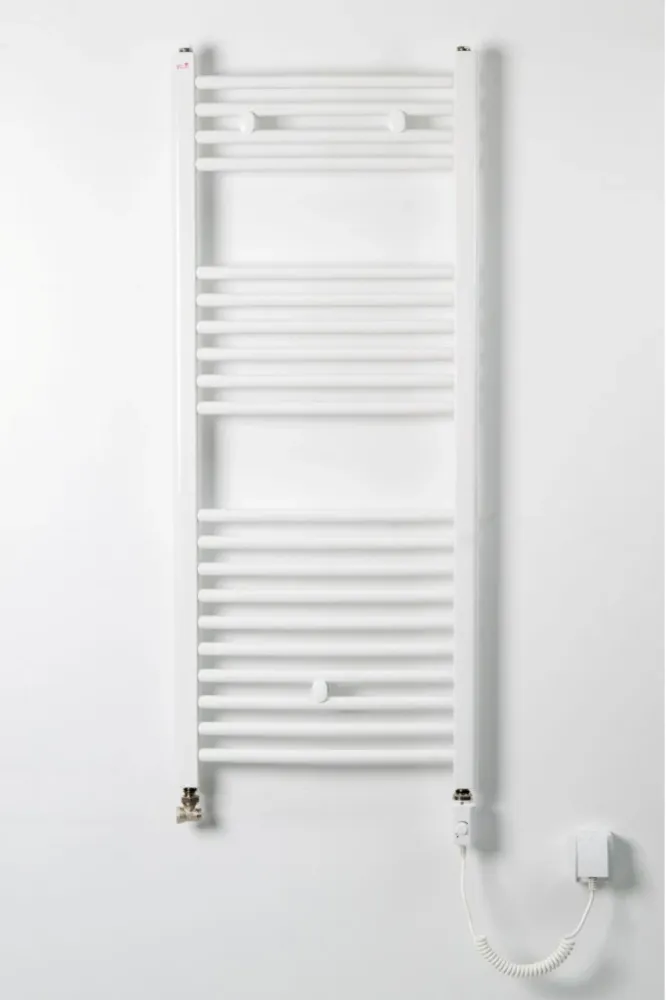 Törölközőszárító radiátor - Viva Platinum Therm - EGYENES - fehér - 500 x 1200 mm