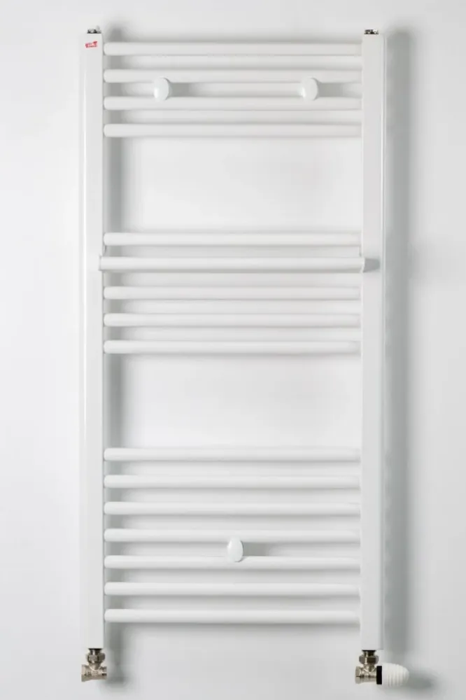 Törölközőszárító radiátor - Viva Platinum Therm - EGYENES - fehér - 500 x 1000 mm