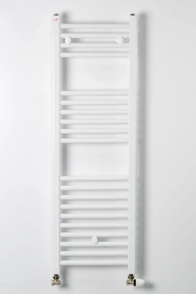 Törölközőszárító radiátor - Viva Platinum Therm - EGYENES - fehér - 400 x 1200 mm