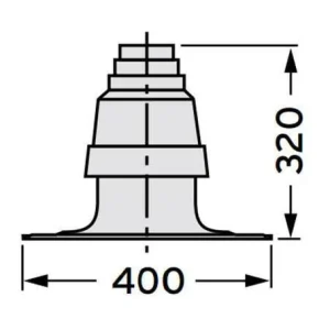 VAILLANT 80/125 kürtőfedél (303963)