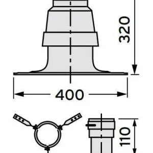VAILLANT 80 PP flexibilis alapszett (303510)