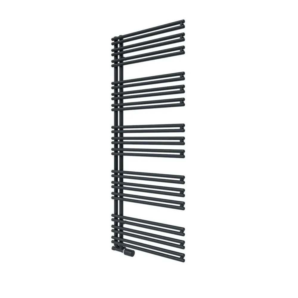 Vogel&Noot Figuresse Gate 600x1514 matt antracitszürke törölközőszárítós radiátor (FHZA015106000N0S0022)