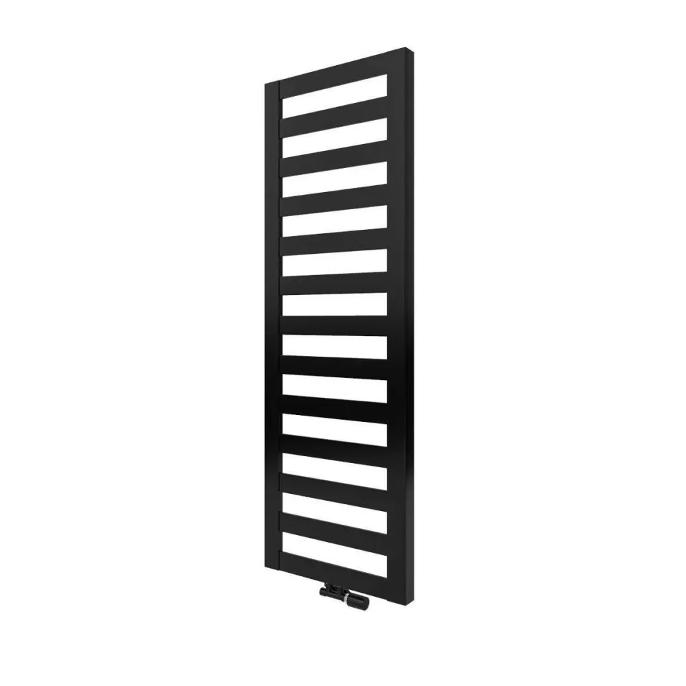 Vogel&Noot Figuresse Rasp 606x1510 matt mélyfekete törölközőszárítós radiátor (FLTA015106000N0S0029)