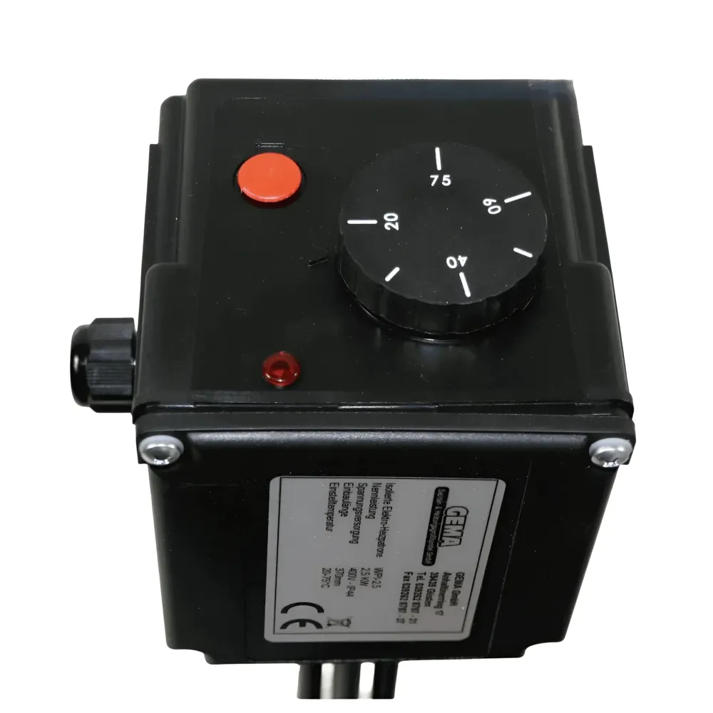 Elektromos fűtőelem fűtőpatron 2,5 kW AG 1 ½ “PV alkalmas