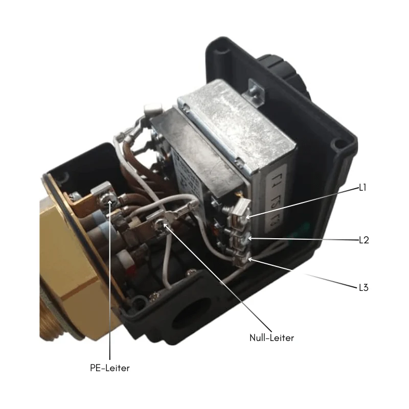 Fűtőelem fűtőpatron 12 kW AG 1 ½"