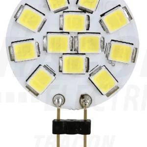 Tracon LED fényforrás G4 foglalattal 12 VAC/DC 2W 2700K G4 140lm EEI=G LG4K2W