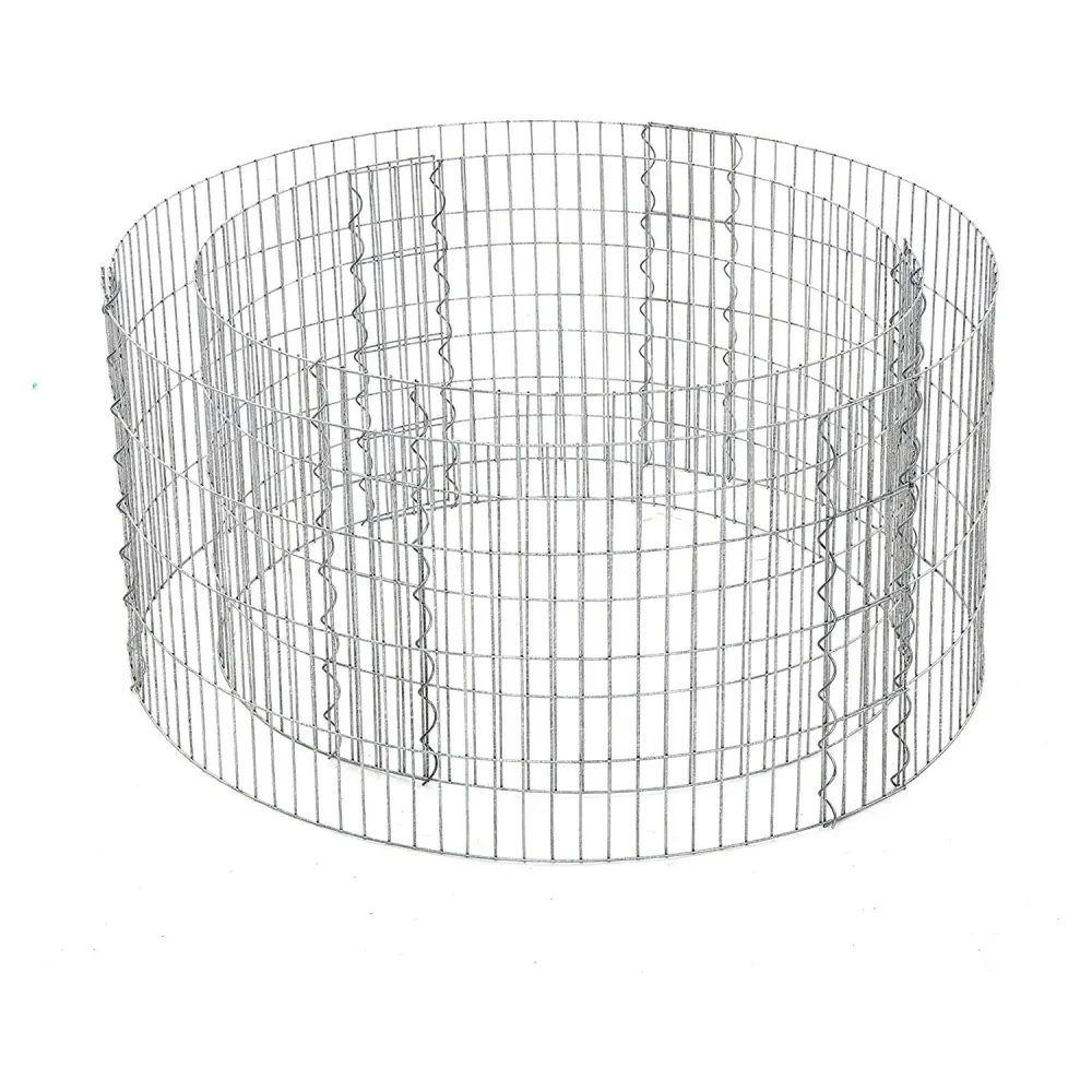 Kerek gabion kő kosár 90 x 40 cm (ø x h)