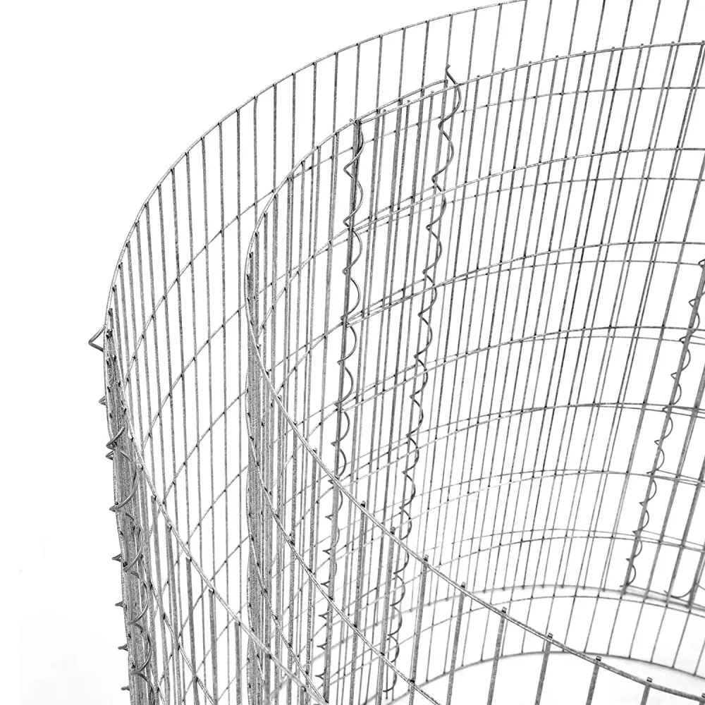 Kerek gabion kő kosár 90 x 40 cm (ø x h)