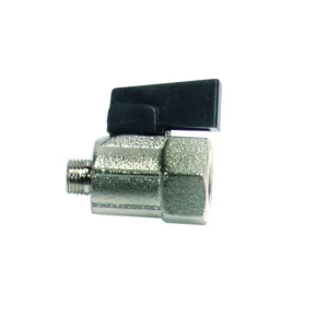 BRASS COCK M-F 10X1 mm THREAD