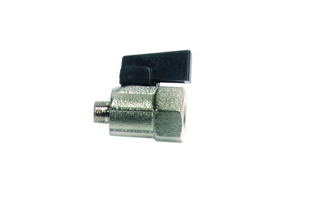 BRASS COCK M-F 10X1 mm THREAD