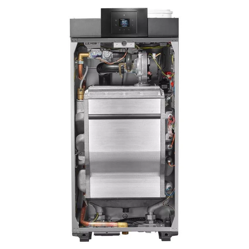 Bosch Condens 7000 W P50 23 fali kondenzációs gázkazán, fűtő, 49,9kw, fehér (7736702386)